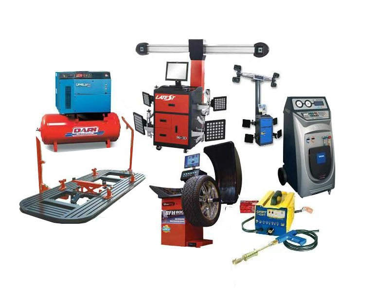 Instrumenti un aprīkojums autoservisam